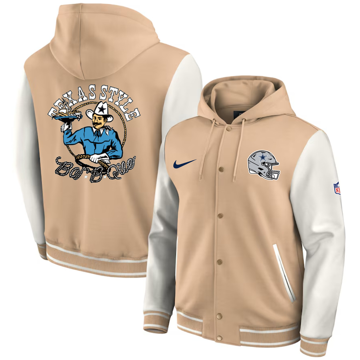 Men 2025 NFL Dallas Cowboys jacket syle 2->nfl jacket->Sports Accessory